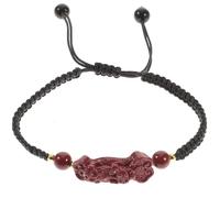 GALPADA Bracelet Feng Shui Tressé la Main Charme Mythique Marron, Design Créatif, Confort, Apporte Santé, pour Femmes et Familles, pour Usage Quotidien et Présents