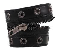GALPADA Bracelet Punk Cuir PU avec Large Bandes Rivet pour Hommes et Femmes Élégant Accessoire Vintage pour Fêtes et Concerts Confortable et Durable