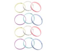 GALPADA Bracelets en Silicone Remise de Diplôme 12 Pcs, Lot Fête