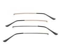 GALPADA Branches de Rechange Métalliques Universelles pour et Soleil 2 Paires Embouts Inclus Kit Réparation Solide et Confortable pour Usage Quotidien et Extérieur