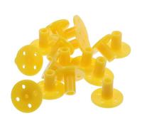 GALPADA Brides à Embase Fixe en Plastique 5 MM Lot de 16 Pièces Brides Internes Industrielles pour Raccords Robustes pour Meubles Étagères et Projets DIY de Décoration