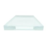 GALPADA Brique de Verre Optique pour Expérience Physique, Matériel Pédagogique en Verre Portable Technologie de Numérique, pour Enseignement Scientifique
