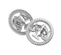 GALPADA Broche Balance de Justice en Métal Argenté, Lot de 2, Épingle de Revers Homme, Insigne Avocat, Accessoire Costume Formel, Symbole Équité et Profession Juridique, Usage Solide