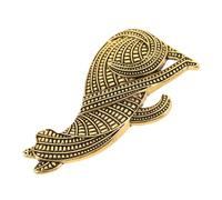 GALPADA Broche Chat Vintage Abstrait Alliage Rétro pour Femmes Épingle Animale Unique pour Manteaux et Vestes Accessoire Mode Polyvalent Au Design Original