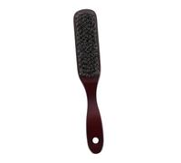 GALPADA Brosse à Barbe Pour Homme Blaireau En Bois Naturel Vintage Rouge Soin Barbe Moustache Entretien Visage