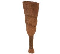 GALPADA Brosse à Bonsaï de Jardin en Fibre de Palmier Marron, Outil de Nettoyage Sûr Pots de Fleurs, Design Simple et Ergonomique pour Usage Professionnel