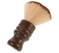 GALPADA Brosse de Rasage de Salon en Bois et Bambou, Brosse Professionnelle pour Coiffeur, Élimine les Cheveux Coupés Prise en Main Confortable pour Salons de Coiffure
