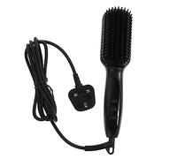 GALPADA Brosse Lissante Cheveux et Barbe Réglables Peigne Chauffant Portable Rotatif Chaleur pour Hommes Outil Multifonction Coiffure