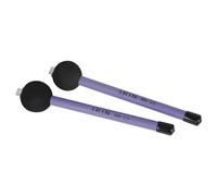 GALPADA Brosse Télescopique pour Tambour en Acier Inoxydable, Balai Métallique Rétractable pour Batterie Jazz, 1 Paire, Accessoire Percussion Professionnel pour Nettoyage et Jeu Précis