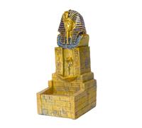 GALPADA Brûleur Dencens Résine Égyptien avec Statue Backflow pour Décoration Zen Salon Bureau