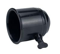 GALPADA Cache-Boule De Remorquage 50 Mm Noir pour Camion Et Semi-remorque Compatibilité Protection Solide Usage Extérieur Toutes Saisons