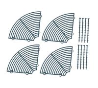 GALPADA Cache-Pot De Fleur avec Couvre-Sol pour Plantes Intérieur Protection Animaux Grille pour Pot De Fleur Bouchon Anti-Chat Protecteur De Terre pour Pot De Plante