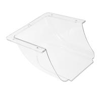 GALPADA Cache-sonnette en Pvc Étanche pour Porte Extérieure, Protège Sonnette et Machine de Pointage, Prolongateur de Vie Couverture Résistante la Pluie