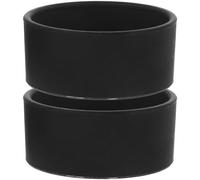 GALPADA Cache-Yeux en Caoutchouc Noir pour Oculaire de Microscope 34-37mm, Léger et Facile à Utiliser, Lot de 2 Pièces pour Protection