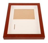 GALPADA Cadre d'Affichage pour Médailles en Bois Massif 22.5X28X3 CM Support Photo Intégré et Boîte de Présentation pour Collection de Sport