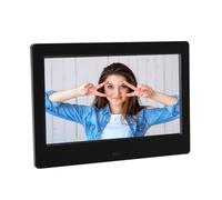 GALPADA Cadre Photo Numérique 7 Pouces 800X480 LED Lecteur Photo Numérique Compatible USB/ 32 Go Affichage Multimédia pour Bureau et Publicité Alimentation Ac220-240V