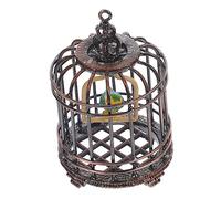 GALPADA Cage à Oiseaux Miniature pour Décoration de Accessoire Chic pour Mini