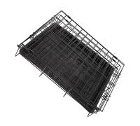 GALPADA Cage pour Chien et Chat en Fil Métallique Bac Collecteur D’Urine et Plateau Amovible pour Usage Domestique