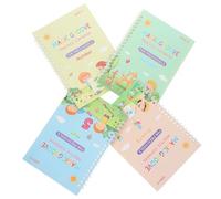GALPADA Cahier Papier Cartonné Solide Rainures D'exercices D'écriture et Bords Confortables, pour Apprendre à Écrire en Anglais pour Garçon et Filles Maison