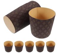 GALPADA Caissettes en Papier Sulfurisé pour Muffins et Cupcakes 10 CM, Lot de 25, Imperméables, Cuisson de Gâteaux et Fêtes de Mariage