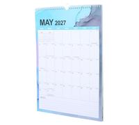 GALPADA Calendrier Mural Mois avec Reliure Double Spirale Planificateur Académique Anglais avec des Fêtes Mondiales et Espace Notes pour Organisation Professionnelle et