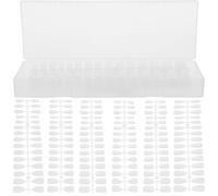 GALPADA Capsules Ongles Abs Ultra Fines et Mates 300 Pièces, Résistantes à L'eau, Décorations pour Manucure Femmes, pour Banquet et Cosplay