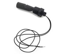 GALPADA Capteur de Niveau d'eau Horizontal en PP pour Réservoir, Interrupteur à Flotteur Noir Détection et Contrôle du Niveau d'eau pour Hydroponie