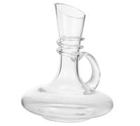 GALPADA Carafe à Vin Verre Cristal Décanteur Rapide à Oblique Verseur Élégant pour Rouge Vodka Whisky Design Moderne