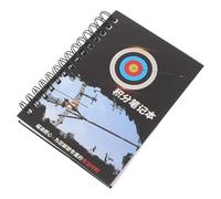 GALPADA Carnet de Score pour Archers en Papier Format Poche Support D'analyse Détaillée et Protection Bavures pour Compétitions Sportives