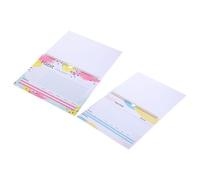 GALPADA Carnet de Suivi des Habitudes sans Date 2pcs en Papier pour Bureau et École, Planificateur Hebdomadaire Simple pour Organiser Efficacement Votre Routine