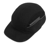 GALPADA Casquette de Sécurité Ignifuge et Antistatique Noire avec Longue Visière Coque Intérieure Respirante et Protection Anti-Chocs pour Chantier et Maintenance Industrielle