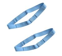 GALPADA Ceinture de Péritonéale Élastique en Caoutchouc Bleue, Maintien Sécurisé du Tube pour Patients, Pack de 2 Pièces Confortable et Pratique