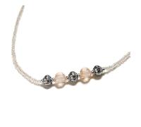 GALPADA Chaîne De Lunettes Rétro Perles Blanches Avec Pendentif Sangle De Retenue Pour Lunettes De Soleil Support Antidérapant