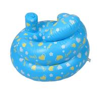 GALPADA Chaise Gonflable pour Siège de Bain Compact Portable Conception Antidérapante avec Gonflage Facile pour Voyages Coeur