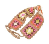 GALPADA Chapeau Bandana Pour Femmes Écharpe De Tête Élégante Ajustable Et Confortable Accessoire De Mode Vintage Avec Fleurs Pour Sorties Plein Air