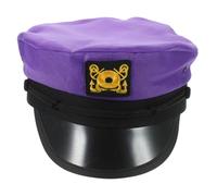 GALPADA Chapeau Marin Ajustable Polyester Confortable Accessoire Cosplay pour Fête Nautique Chapeau Capitaine Léger pour Hommes pour Soirées à Thème et Déguisements