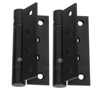 GALPADA Charnières de Portes à Fermeture Automatique Robustes et Faciles à Installer en Alliage D'aluminium Lot de 2 Pcs pour Portes en Bois ou Écrans, Usage Commercial Extérieur