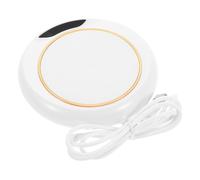 GALPADA Chauffe-Tasse Électrique Portable USB avec Température Tapis Chauffant pour Café Thé Lait et Soupe Coussin Chauffant Compact et Étanche pour Bureau et Maison