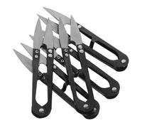GALPADA Ciseaux à Élaguer Noirs en Acier Lame Tranchante et Légers, Outil de Jardinage pour Feuilles et Petites Branches, pour Travaux Minutieux