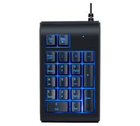 GALPADA Clavier Compact Mécanique USB Pavé Numérique Lumineux pour Usage Gaming et Bureautique Portable