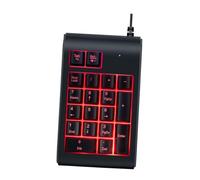 GALPADA Clavier Numérique USB Compact pour Ordinateur Portable et Tablette, Rétroéclairé, Portable et Lisse, pour Enseignement Multimédia et Bureautique
