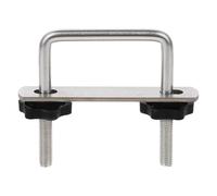 GALPADA Clips Fixation pour Barres Toit Voiture Pince U Accessoire Galerie Toit pour Coffre et Porte-Bagages Installation Facile et Maintien Sécurisé