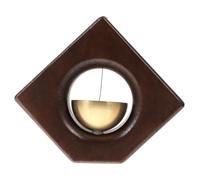 GALPADA Cloche de Porte Magnétique Bois avec Carillon Éolien Sonnette Décorative pour Maison et Boutique Fixation Aimantée pour Surface Métallique Clair et Esthétique