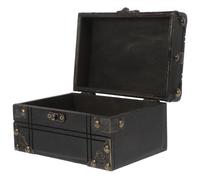 GALPADA Coffret à Bijoux Style Classique Élégant en Bois Vintage Multifonctionnel pour Organiser Petits Objets comme Boîte Décorative ou Accessoire pour Film