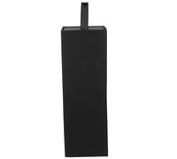 GALPADA Coffret Vin Pliable Noir pour Bouteille Unique Boîte Cadeau Rigide Réutilisable avec Poignée Emballage Élégant pour Vin pour Fêtes et Occasions Spéciales