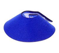 GALPADA Collerette pour Oiseaux Légère et Respirante en Cuir Microfibre Bleu, Protège-Cou pour Perroquet en Convalescence Après Chirurgie ou Blessure