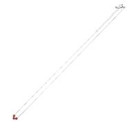 GALPADA Collier Ras du Cou Femme en Alliage Électroplaqué et Résine, Léger Chaîne Ajustable, Élégant pour Engagement ou Serment