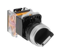 GALPADA Commutateur à Came Rotatif 2 Positions La38-11x2 Verrouillage Automatique Ac0-ac440v Bouton Marche/arrêt pour Gestion Électrique Industrielle et Commande de Circuits