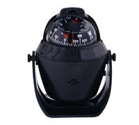 GALPADA Compas Marin Numérique pour Bateau Protection UV, Alimentation 12v, Coque Abs Noire, Accessoire pour Navigation Marine Précise