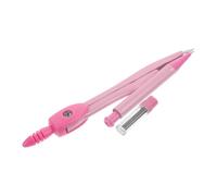 GALPADA Compas pour Dessin Kit Pratique de pour École Outil de Traçage de pour Étudiants et Artistes Couleur Rose